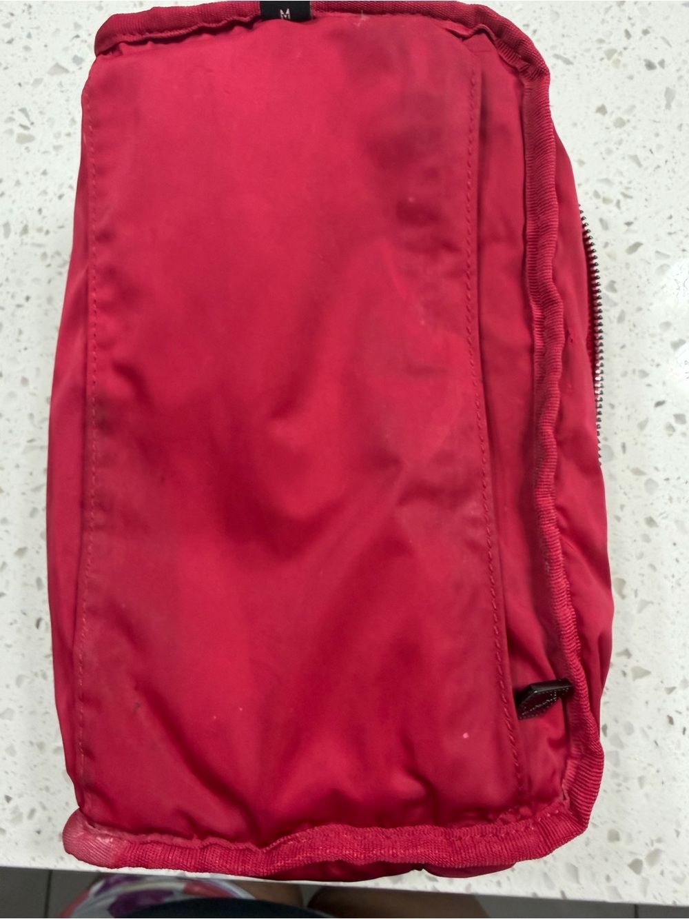 MZ Wallace Vibrant Pink Nylon Cosmetic Pouch - Picture 11 of 12
